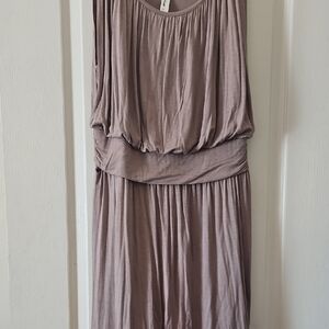 Bella D. Soft Brown Mini Dress